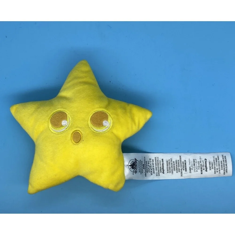 Pack Disney Parks Pixar Pier La Luna Star Yellow Smiling & Surprised 6.5